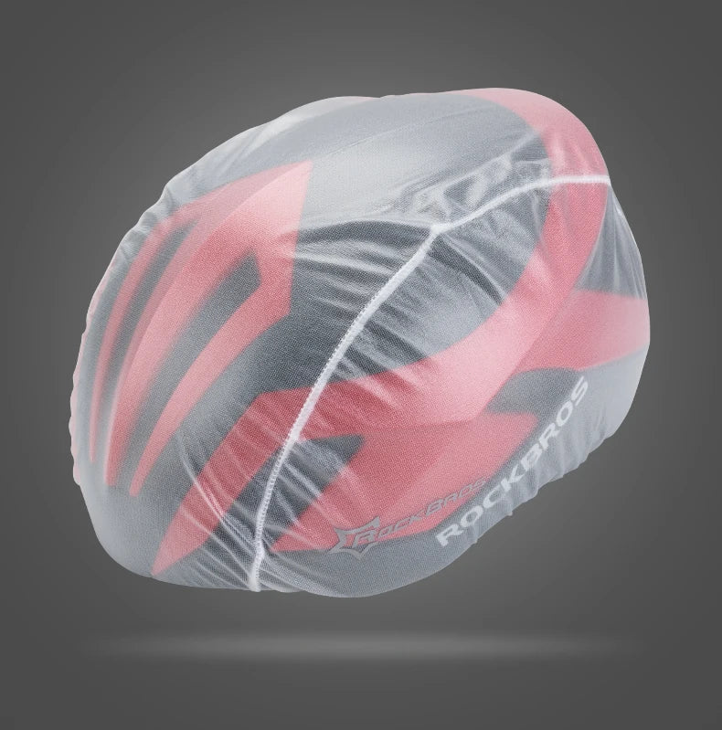 ROCKBROS Waterproof Cycling Helmet Cover Windproof Dust-proof Bicycle Rain Covers MTB Road Bike Helmet Protect Cover Equipment