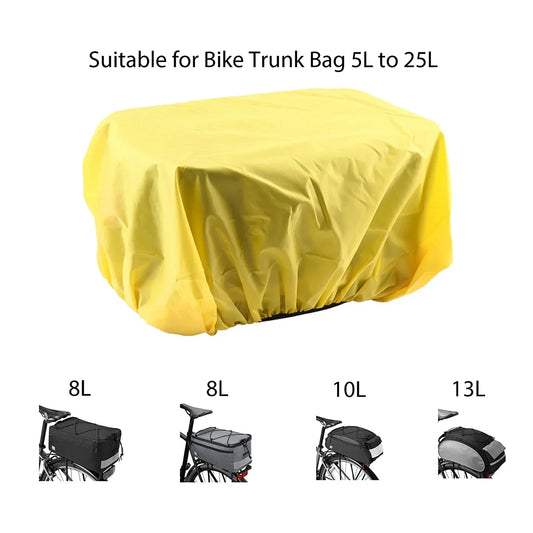 Bicycle Rain Cover Lightweight Rubber 38x19x22CM For Bicycle Bag Rain Cover For Rain Cover Bicycle Basket Bicycle Bag All Season
