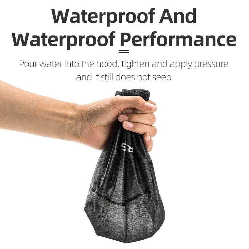 ROCKBROS Waterproof Cycling Helmet Cover Windproof Dust-proof Bicycle Rain Covers MTB Road Bike Helmet Protect Cover Equipment