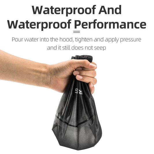 ROCKBROS Waterproof Cycling Helmet Cover Windproof Dust-proof Bicycle Rain Covers MTB Road Bike Helmet Protect Cover Equipment
