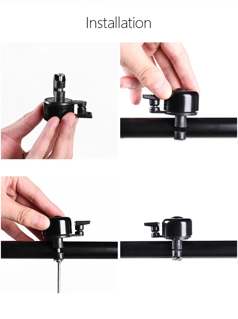 MTB Bicycle Bell Aluminum Alloy Bike Handlebar Bell Ring Mountain Road Cycling Safety Warning Bicycle Horn Cycling Accessories