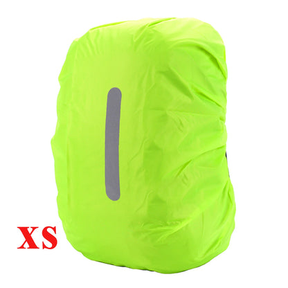 Reflective Waterproof Backpack Rain Cover Outdoor Sport Night Cycling Safety Light Rain Cover Case Bag Outdoor Camping Hiking