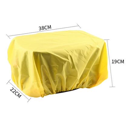 Bicycle Rain Cover Lightweight Rubber 38x19x22CM For Bicycle Bag Rain Cover For Rain Cover Bicycle Basket Bicycle Bag All Season