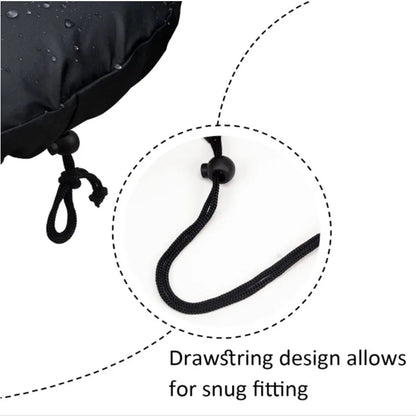 New outdoor bicycle saddle rain cover Bicycle saddle waterproof seat cover Heat pressed bicycle rain cover  bycicle accessories