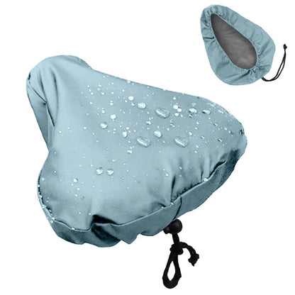 New outdoor bicycle saddle rain cover Bicycle saddle waterproof seat cover Heat pressed bicycle rain cover  bycicle accessories