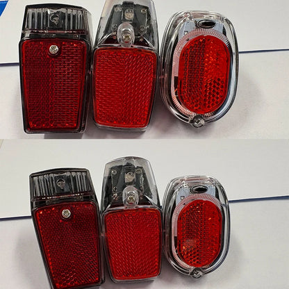 Rear Fender Tail Light for Bike Taillights Safety Lamp LED Warning Stoplight Mudguard Brake Light bike Acessories