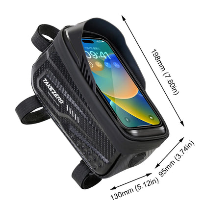 Bicycle Bag Waterproof Touch Screen Cycling Bag Top Frame Tube Bag MTB Road Bike Bag Phone Case Bike Accessories