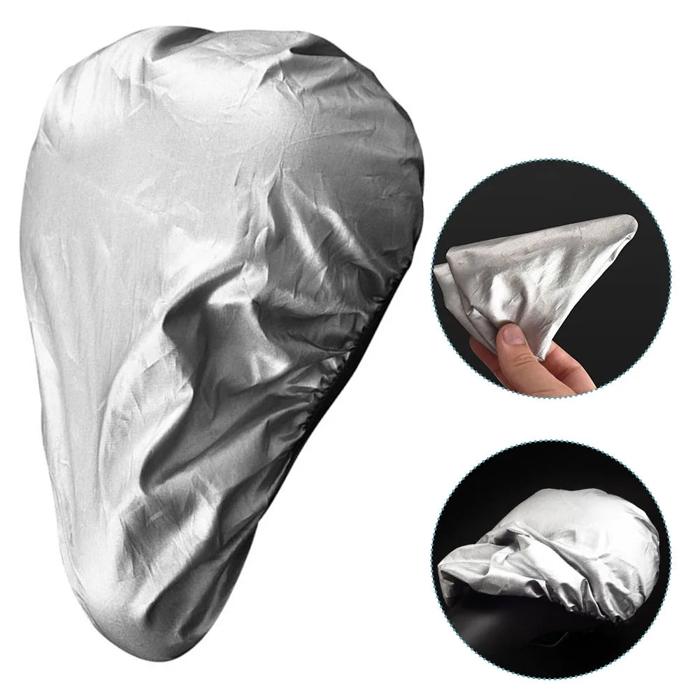 Protective Bike Seats Cover Waterproof Bicycle Saddle Rain Cover Dust Resistant Made of Material Long Service Life